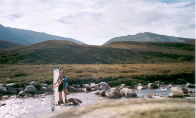 setting off on foot